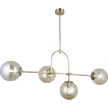 Vera Concept Store Portual 4'lü Antik Lak Avize 4XE27