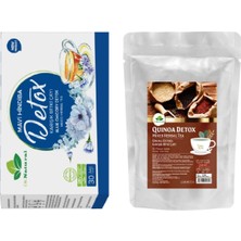 Vera Concept Store Mavi Hindiba Bitki Çayı 5 gr x 30 ve Kinoa Bitki Çayı 1.5 gr x 30 Adet Kombo Set