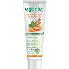 Vera Concept Store Doğal Misvak Özlü Florürsüz Beyazlatıcı Diş Macunu 100 ml