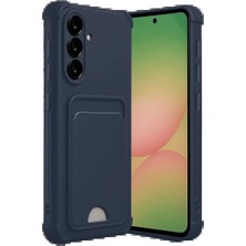 Burada Bulabilirsin Samsung Galaxy A56 Kılıf Kelvin Kartvizitli Silikon - Lacivert