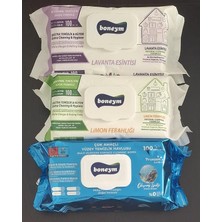 Vera Concept Store Çok Amaçlı Yüzey Temizlik Havlusu 3'lü Set – Lavanta Esintisi – Limon Ferahlığı – Okyanus Esintisi