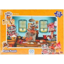Vera Concept Store 5208 Dedektif Reptır Frame Puzzle 35 Parça -Ca Games