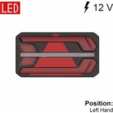 Jakon Jokon L 920 Sol Çok Fonksiyonlu LED Karavan Stop Lambası Kayar Sinyal (JK10.3500.011)