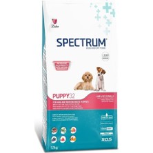 Dolozena Spectrum Puppy 32 Kuzu Etli ve Pirinçli Küçük ve Orta Irk Yavru Köpek Mamasi 12KG