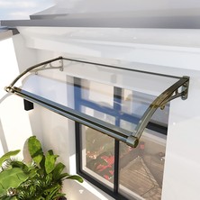 Bu 100 x 300 cm (39 x 118 Inç) Dış Mekan Su Geçirmez Güneş Çadırı Veranda, Balkon, Ön Kapı/arka Kapı, Bahçe ve Pencere Için Dayanıklı Yağmur Örtüsüdür