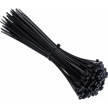 Kablo Bağı Plastik Cırt Kelepçe 4,8X400 mm 100 Adet Kablo Düzenleyici Bağlama Toplama Aparatı