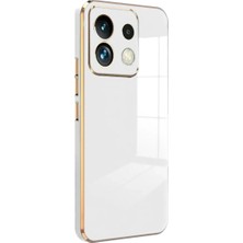 Xiaomi Redmi Note 13 Pro 5g Kılıf Volet Silikon - Beyaz