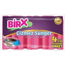 Dolozena Birx Çizme Sünger 4 Lü