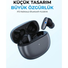 Dolozena SNK-9000 Siyah Anc & Enc Kablosuz Bluetooth Kulaklık 5.4 Kulak Içi Kulaklık - V2