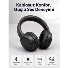 2025 Model Kulak Üstü Bluetooth Hoparlör Anc Özellikli