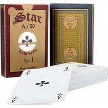 Star Gold Serisi A/30 Iskambil Kağıdı, Çift Deste GNSRKFAZ3841