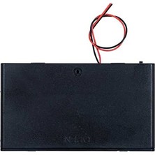 8'li Aa Pil Yuvası, Kapaklı ve Switchli Pil Yatağı
