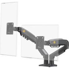 North Bayou Nb Ergonomic F160 17-32 Inch Çift Kol 2-9 kg Kapasiteli Yeni Nesil Profosyonel Monitör Standı