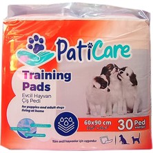 Training Pads Köpek Tuvalet Eğitim Pedi Turuncu 60X90 cm 30 Adet