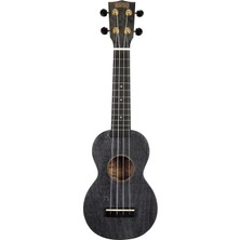 MS1TBK Slimline Serisi Soprano Ukulele (Transparent Black)