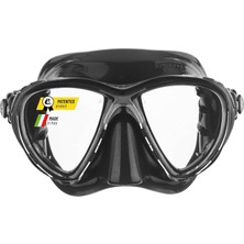 Yetişkin Big Eyes Evolution Maske Black-Black