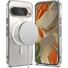 Google Pixel 9 Pro Xl Için Sararmaz Kamera Boşluğu Tam Açık Mika Sert Parlak Şeffaf Magsafe �