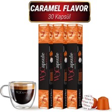 Apsule Caramel Nespresso Uyumlu Kapsül Kahve 30'lu Avantaj Paketi