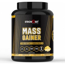 Mass Gainer Muz Aromalı 1600GR 20 Servis Yüksek Protein Değerli, Kreatin ve Amino Asit Takviyeli