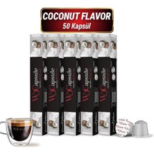 Apsule Coconut Nespresso Uyumlu Kapsül Kahve 50'li Avantaj Paketi