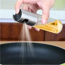 Toptan Sprey Yağlık Spreyli Cam Şişe Yağdanlık, Yağ, Sirke ve Limon Püskürtücü, 100 Ml, Asorti