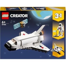 Uzay Mekiği 31134-6 Yaş ve Üzeri Çocuklar Için Astronot ve Uzay Gemisi Modelleri Içeren Yaratıcı Oyuncak Yapım Seti (144 Parça)