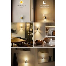 Neo Vista LED Sensörlü Aplik Gece Lambası, Duvar Tipi, Modern Tasarım, Iç Mekan Aydınlatması