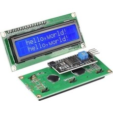 Arduino 2X16 LCD Ekran (I2C Modüllü) 1 GB Hafıza ile Düşük Güç Tüketimi ve Yüksek Performans