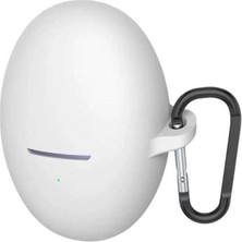 Bin1çeşit Huawei Freebuds 6 Hang Kılıf - Beyaz
