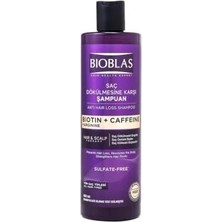 Biotin Kafein Arjinin Şampuan – Saç Dökülmesine Karşı Güçlü Bitkisel Formül, Sülfatsız, Bıocomplex B19 Ile, 400 ml