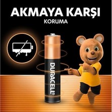 Basıc Aaa Alkalin Ince Kalem Pil (8'li Paket) – 1,5V – Daha Uzun Ömürlü – Günlük Cihazlar Için Güvenilir Güç – Plastik Içermeyen Ambalaj - MN2400