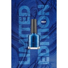 Limited Edition Işıltılı Lacivert Oje-Yüksek Pigmentli Kalıcılık Hızlı Kuruma-Nail Lacquer No:7