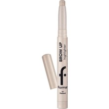 Asansörlü Aydınlatıcı Kaş Kalemi Gümüş -Brow Up Highlighter PENCIL-001 -8682536072434