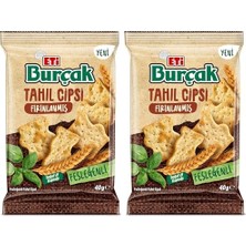 Eti Burçak Fesleğenli Tahıl Cipsi 40 G (2 Paketi)