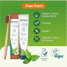 Himalaya Botanique Beyazlatıcı Komple Bakım Diş Macunu 75ML | Ecocert Cosmos Sertifikalı | Organik Aktif, Nane Aromalı | Daha Beyaz Dişler, Daha Ferah