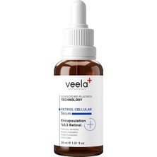 Veela Kırışıklık Onarıcı & Yaşlanma Karşıtı Retinol Cellular Serum –%0,5 Kapsüllenmiş Retinol ile Etkili Bakım