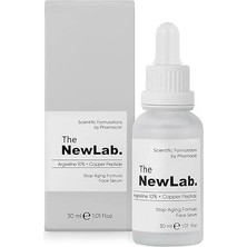 The Newlab. Yaşlanma, Kaz Ayakları & Kırışıklık Karşıtı Peptit Yüz Serumu 30 ml (10% Argireline Peptide)