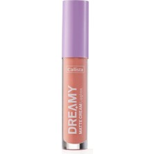 Callista Dreamy Cream Mat Görünümlü Lipgloss 207 Angelic, Nude