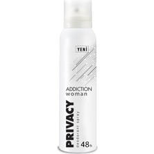Prıvacy Addiction Woman Deodorant, 150 Mililitre