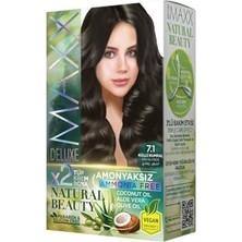 Natural Beauty Amonyaksız Set Saç Boyası 7.1 Küllü Kumral