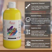 Sarı Akrilik Boya 500 gr