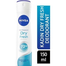 Dry Fresh Kadın Sprey Deodorant, 150 ml