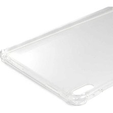 Huawei Matepad Pro 10.8 Uyumlu 40499 Nitro Anti Shock Silikon Kılıf, Renksiz