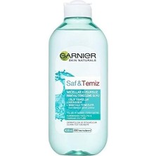 Skin Naturals Saf & Temiz Micellar Kusursuz Makyaj Temizleme Suyu (400 Ml)