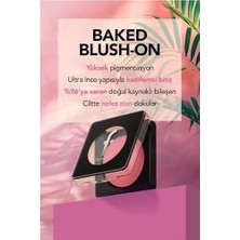 Baked Blush-On Yüksek Pigmentli & Doğal Işıltılı Fırınlanmış Allık