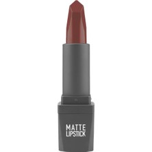 Yoğun Renk Veren Uzun Süre Kalıcı Nemlendirici Kadifemsi Mat Ruj - Lipstick 410 Rose