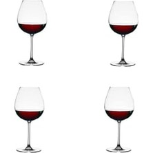 Enoteca Ayaklı Kadeh 4'lü 760 cc 869H726252528020