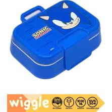 Prime Bento 1030ML Lunchbox Sonic Lisanslı Tek Katlı 2 Bölmeli Paslanmaz Çelik Sefer Tası Yemek Kutu