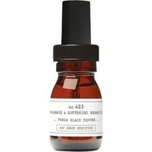 No. 403 Pre-Shave & Softening Tıraş Öncesi Yumuşatıcı Sakal Yağı Fresh Black Pepper 30 ml