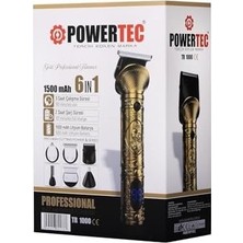 Prime Powertec TR-1000 6 Başlıklı Tıraş Makinesi Vücut Bakım Seti